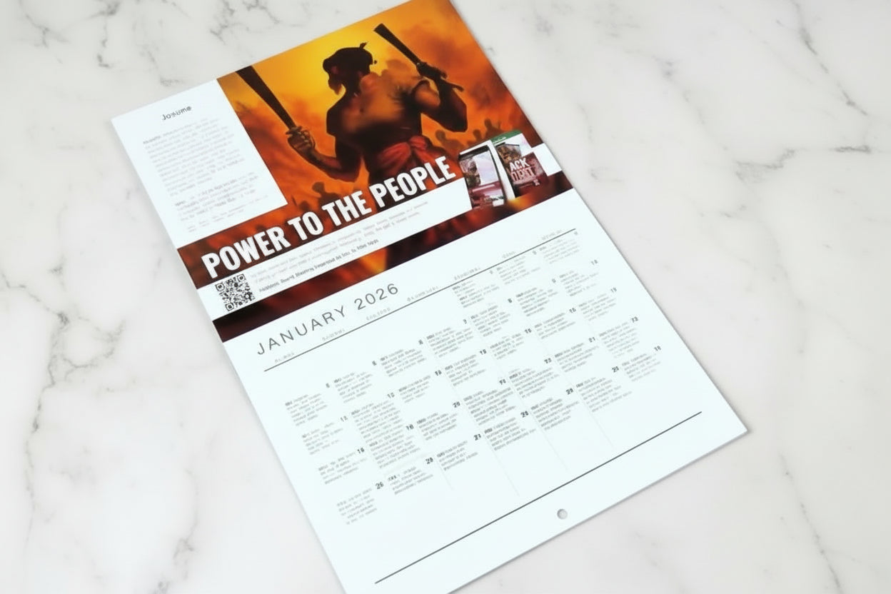 MindHeritage - Black History Wall Calendar 2026