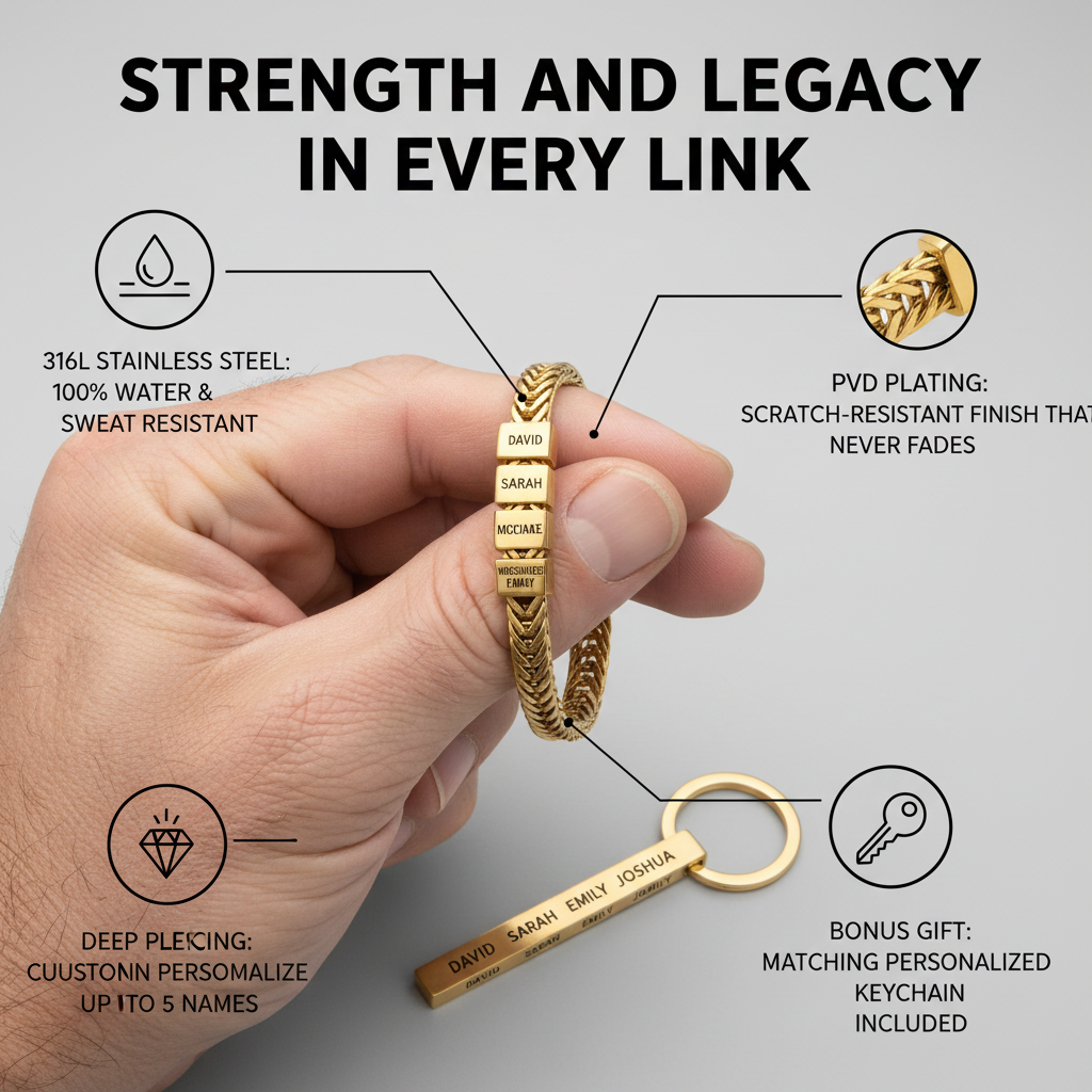 Mynorra™ Personalized Family Bracelet