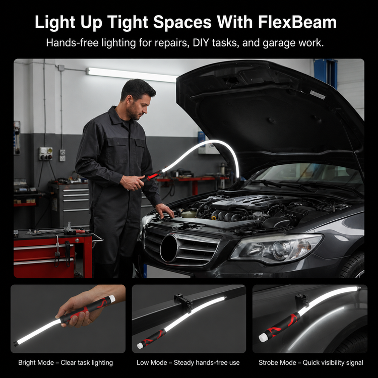 FlexBeam in garage