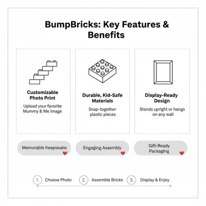 BumpBricks - Personalized Gift Brick Set